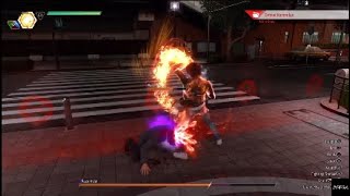 Lost Judgment - Aggressive Playstyle Against Mini Boss Kazamiya (-45% STR, No Damage, LEGEND)