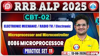 RRB ALP CBT 2 Microprocessor and Microcontroller I ALP CBT 2 Practice Set -11 | 8086 MICROPROCESSOR