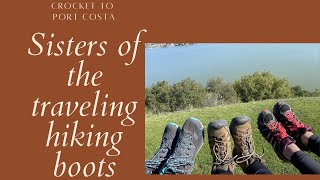 Crocket to Port Costa Hike  SISTERS OF THE TRAVELING HIKING BOOTS