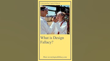 What is Design Fallacy? [Vertical Video] - Logical Fallacy Definition and Example