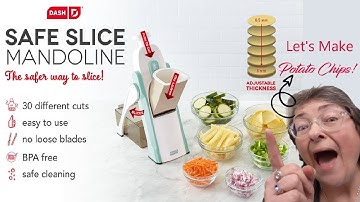 Safe Slice Mandoline by Dash ~ "A Safer Way to Slice" ~ Unboxing & Review
