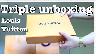 Triple Louis Vuitton unboxing 💕