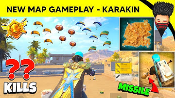 First Time Playing NEW KARAKIN MAP - Survival Tips - Pubg Mobile #karakin