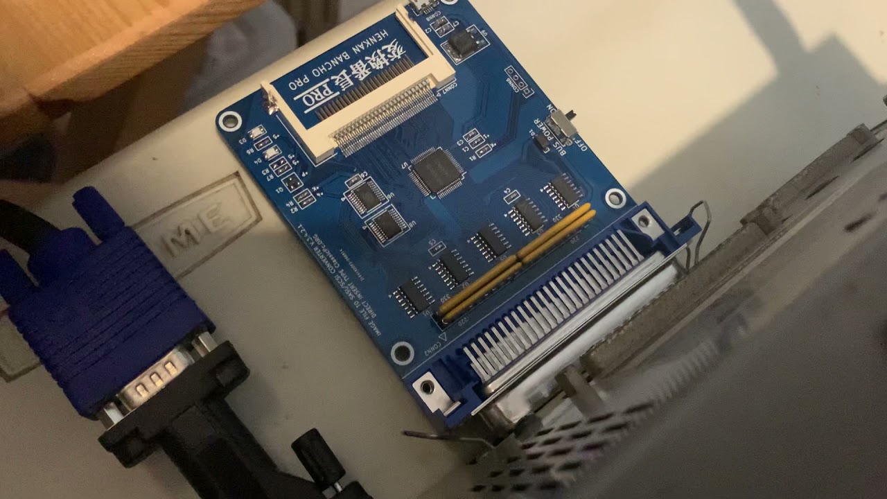 CF Card as SCSI Hard Drive on Sharp X68000 - More Nerd than Geek