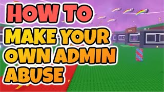 HOW TO MAKE YOUR OWN ADMIN ABUSE IN STEAL A BRAINROT (Roblox)