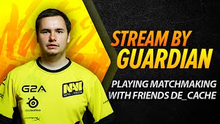 Na`Vi Guardian playing Matchmaking on de_cache (SK)