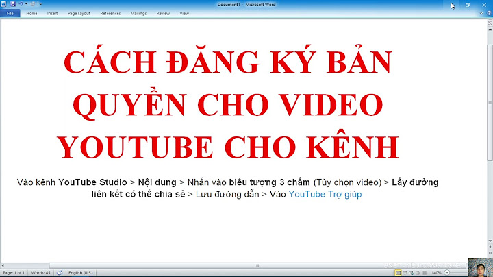 Hướng dẫn đăng ký youtube