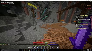 Location of Dwarven Mines King l Hypixel Skyblock