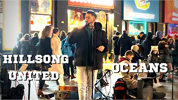 People Could't Help But STOP AND LISTEN | Oceans - Hillsong UNITED (Luke Silva Cover)