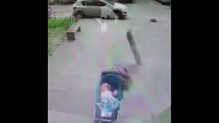 Woman Pushes Baby In Stroller After Being Shot In Head -