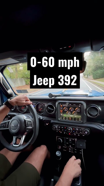 How fast did we hit 60 mph?💨 #jeep #jeep392 #392 #4x4 #foryou #foryoupage #jeepwrangler