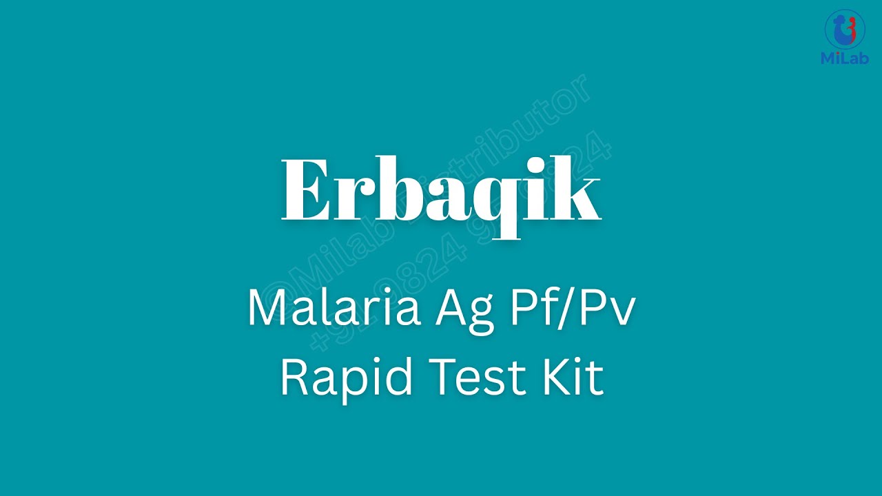 ErbaQik Malaria Pf/Pv Rapid Test Kit – Fast & Accurate Malaria Detection | How to Use & Benefits
