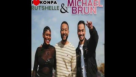 Michaël Brun ak Rutshelle Guillaume mete John Legend sou Konpa!