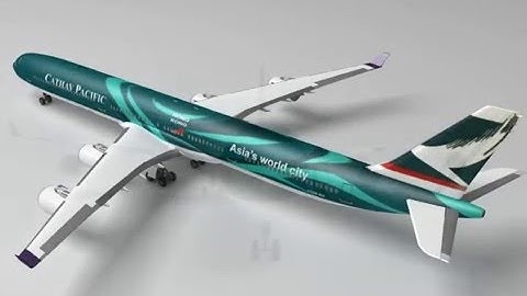 3D Model   Airbus A340 Chinese Airways  at 3DExport.com