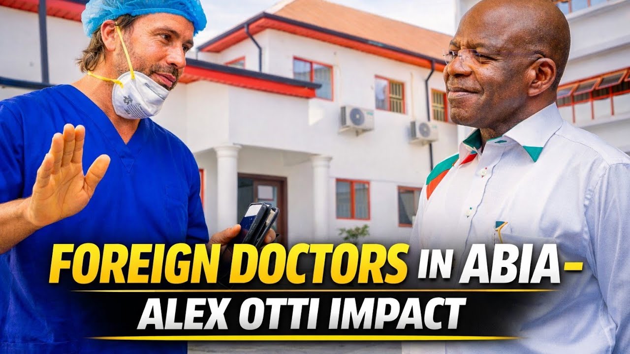 Foreign Doctors Join Abia Health Sector as Alex Otti Commissions Long-Awaited Projects