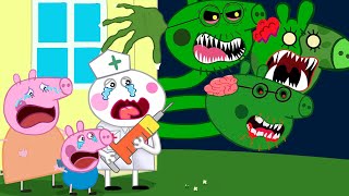 Peppa Zombie Apocalypse, Peppa pig Zombies At School ?? | Peppa Pig Funny Animation