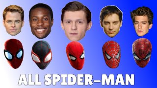 EVERY SPIDER-MAN ACTOR EVER From the 70s to Tom Holland&#39;s Spider-Man: Far From Home 2019