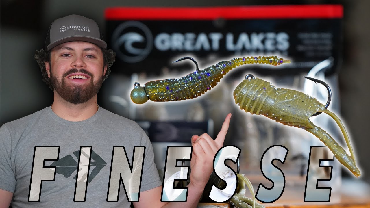 These Finesse Bass Fishing Baits are about to TAKE OVER (Great Lakes  Finesse) 