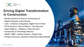 Digital Construction Works Presents - Advanced Work Packaging via Synchro and ConstructSim
