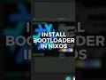 Install Bootloader in NixOS #linux #install #nixos