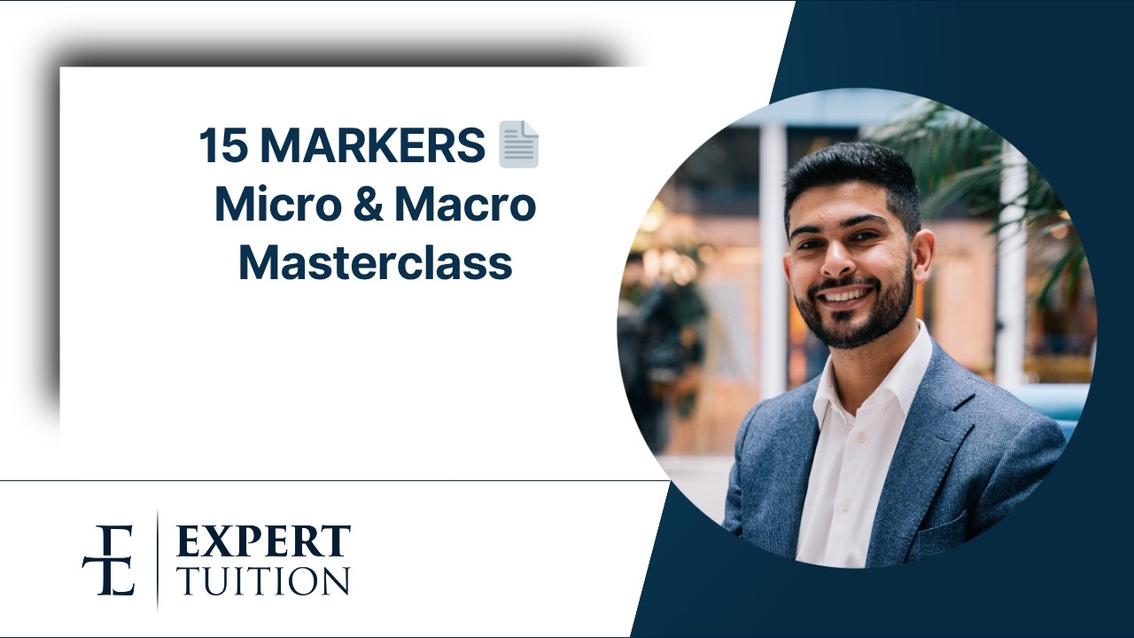 How to SMASH 15 Markers 📄 A-Level Economics (Micro & Macro Examples ...
