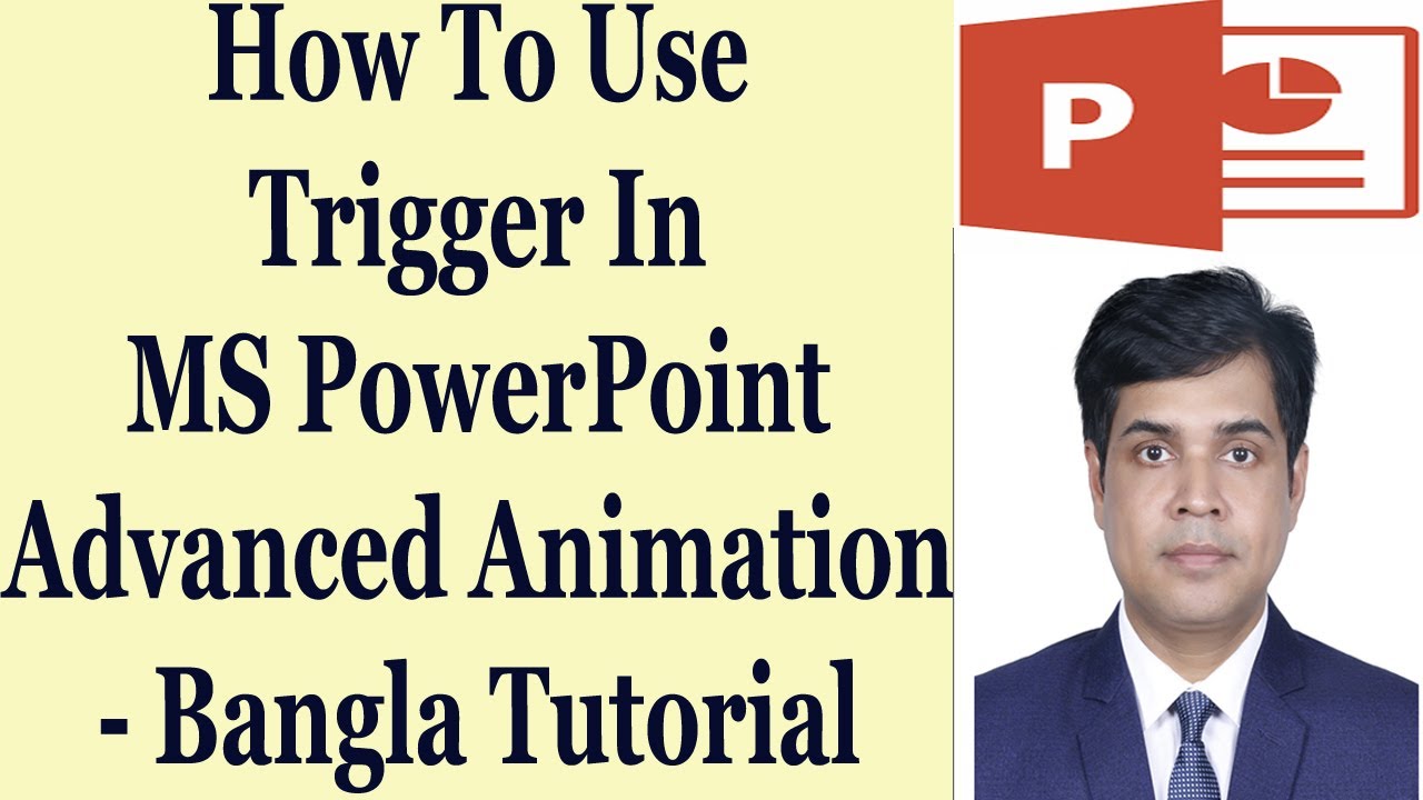How To Use Trigger In MS PowerPoint Advanced Animation - Bangla - YouTube
