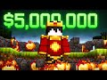 صرفـت 5,000,000$ في ماينكرافت !! 😱💸 (عشت حياة مليونير)