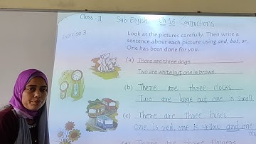 Class :2 Subject - English Grammar Ch -16 Conjunctions ( part -2)