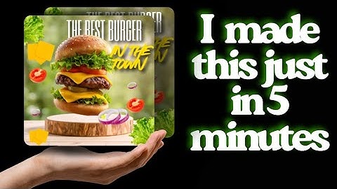 Canva  tutorial for beginners create a stunning ad in just  5 minute 