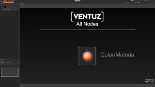 15 - Ventuz Nodes Tutorial: Color & Material