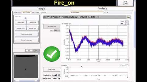 air bubble detection in piezo inkjet printhead (microfab head)
