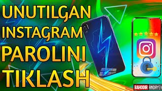 Unutilgan Instagram parolini tiklash // Parolni yangilab olish