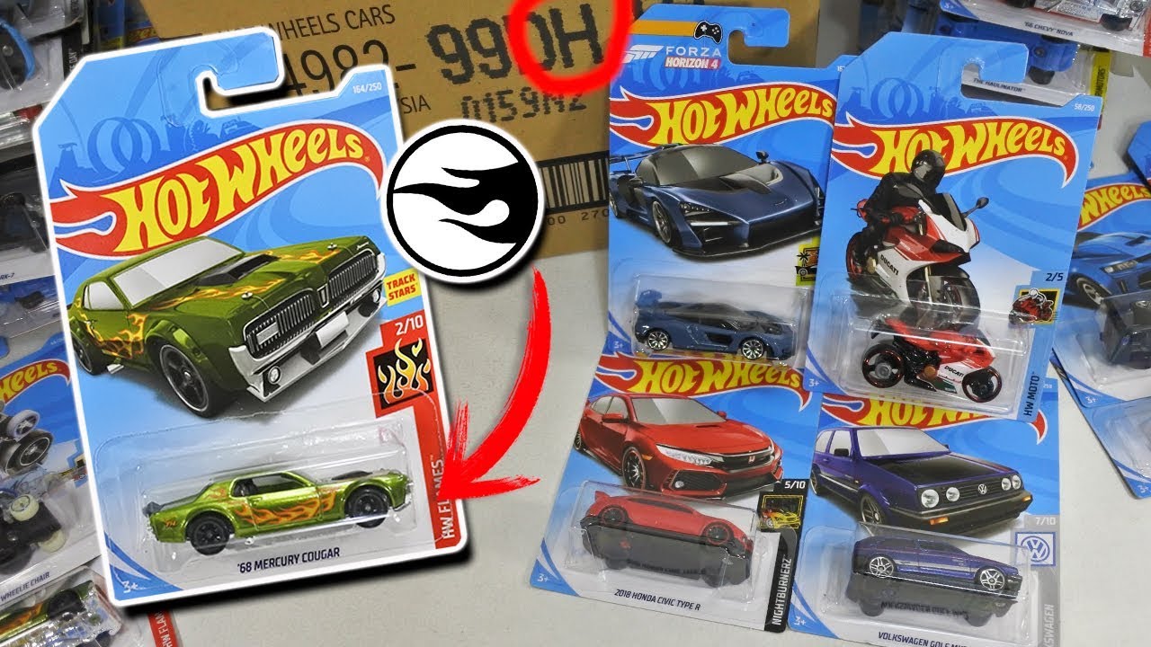 Hot Wheels Caja / Case G 2019 - 92 Ford Mustang, Spider Mobile, 96 Porsche Carrera, Nissan Skyline - YouTube