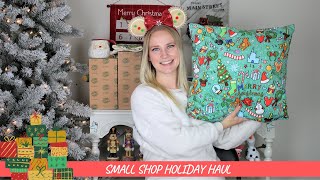Vlogmas 2020 Day 1: Small Shop Holiday Haul (Disney, Harry Potter, Grinch!)