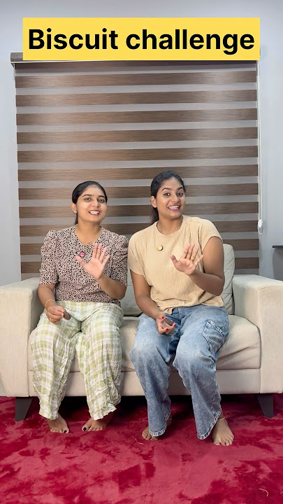 Biscuit challenge 🤪#funny #comedy #sisters #sister #family