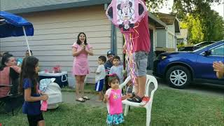 pull string piñata party.