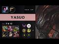 Yasuo Top vs Shen - KR Master Patch 26.12