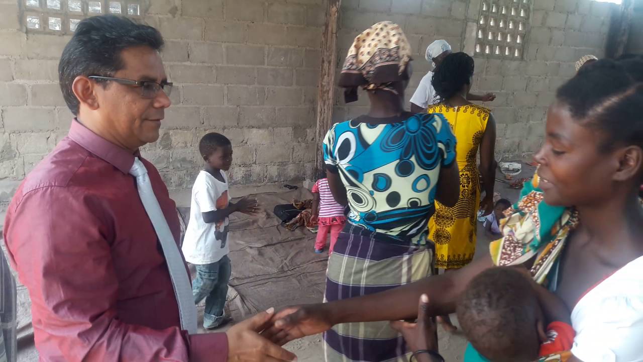 NOSSA RECEPTIVIDADE NUMA CASA DE ORAÇÃO NA CIDADE DA BEIRA - MOÇAMBIQUE