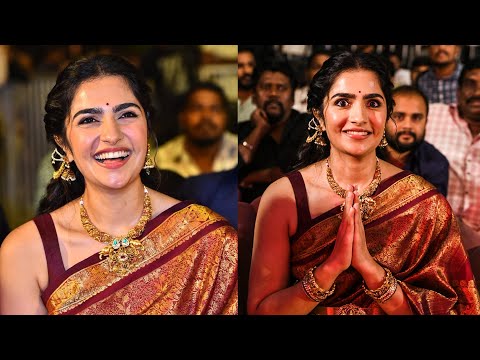 Actress Rukmini Vasanth Exclusive Visuals At Kantara Chapter 1 Pre-Release Event | TFPC - TFPC