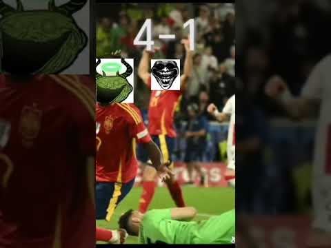 Spain destroyed Georgia🤫❤️‍🩹💀☠️#viral
