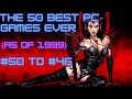 The 50 Best PC Games Ever #50 to #46 (As Chosen by PC Gamer Magazine November 1999)