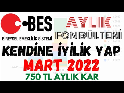 MART AYI BES FON SEPETİ 2022 - BİREYSEL EMEKLİLİK FONLARINDA BİRİKİMİNİ YATIRIMA ÇEVİR