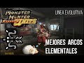 Mejores Arcos Elementales - Monster Hunter Freedom Unite/MHFU