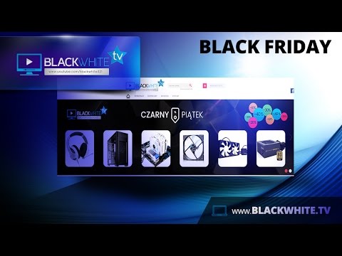 Czarny piątek w sklepie Blackwhite TV - super oferty!