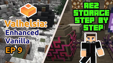 From Nothing to 64k Storage in AE2 | Valhelsia: Enhanced Vanilla HARDCORE Ep 9 | Minecraft 1.18