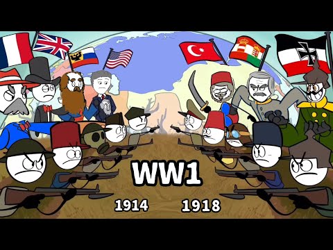 WW1 Animated HistoMap 