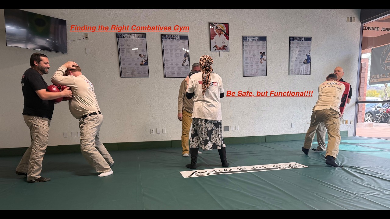Mat Side Chat 1 - Finding the right Combatives Gym