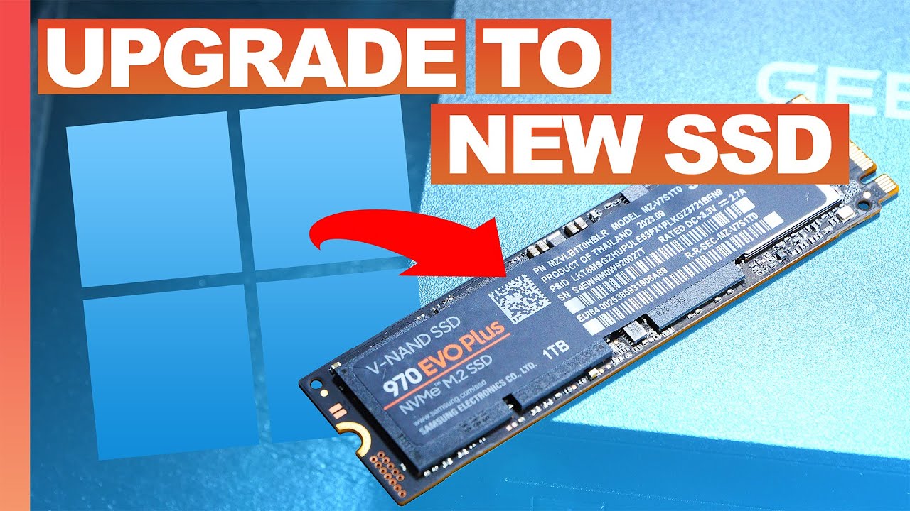 Not ENOUGH SSD Storage? — UPGRADE without WINDOWS Reinstallation - YouTube