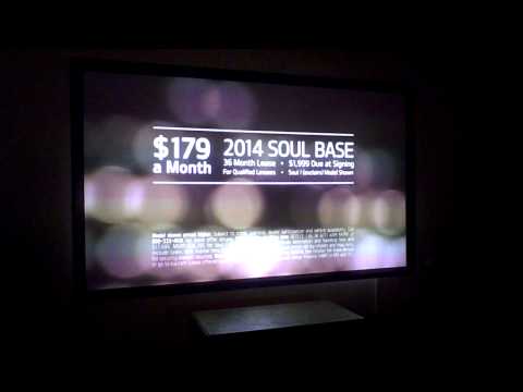 Dell 1610HD Projector on a 120" Home Theater Screen