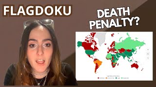 Flagdoku but only countries with the DEATH PENALTY